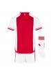 Ajax Babyklær Hjemme Fotballdrakt til barn 2023-24 Korte ermer (+ Korte bukser)